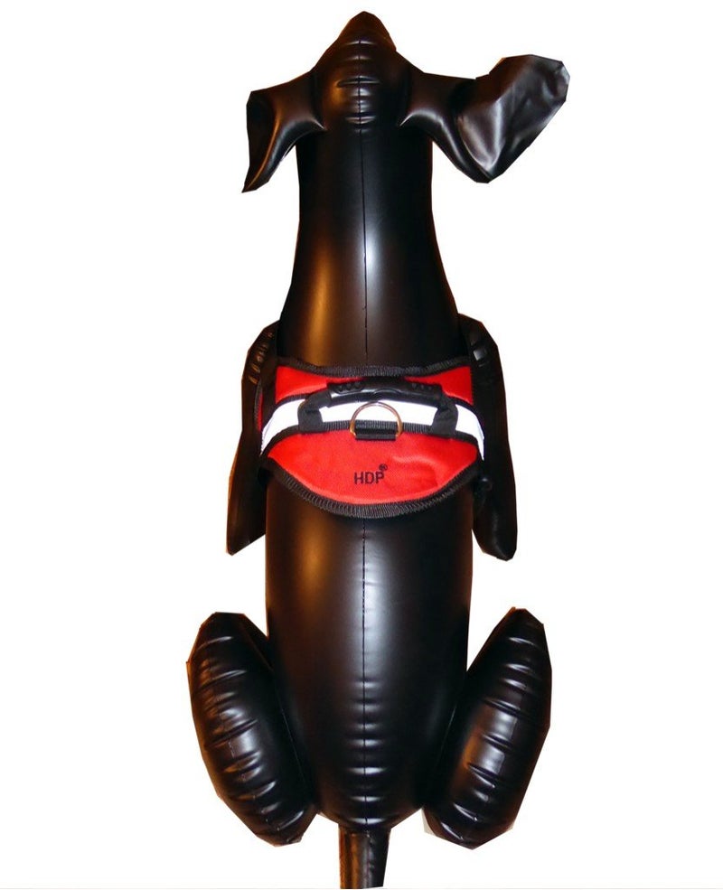 HDP Big Dog Soft No Pull Harness Size:XLarge Color:Red - Image 3
